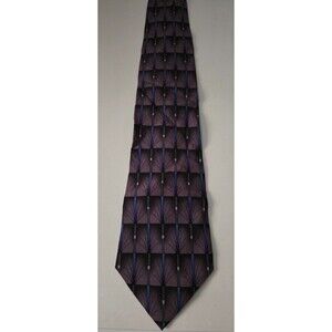 Grateful Dead 100% Silk Mens Tie Necktie ( It Grows ) Eleventh Set Purple